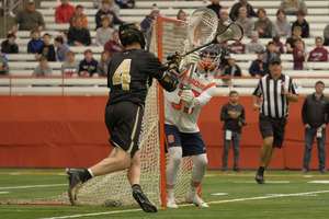Drake Porter's career-high 18 saves allowed Syracuse to launch its comeback in the second-half against Army.