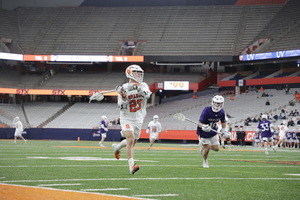 Syracuse was two goals short of tying of the program record for a single game.